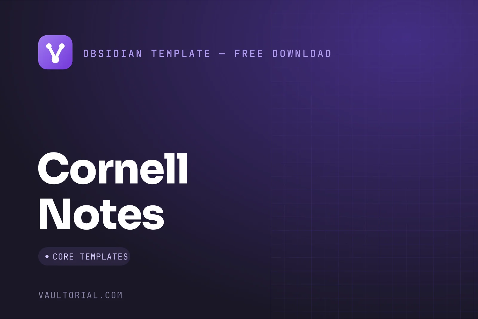 Obsidian Cornell Notes Template: Callouts Plus One CSS Snippet — free Obsidian template by Vaultorial