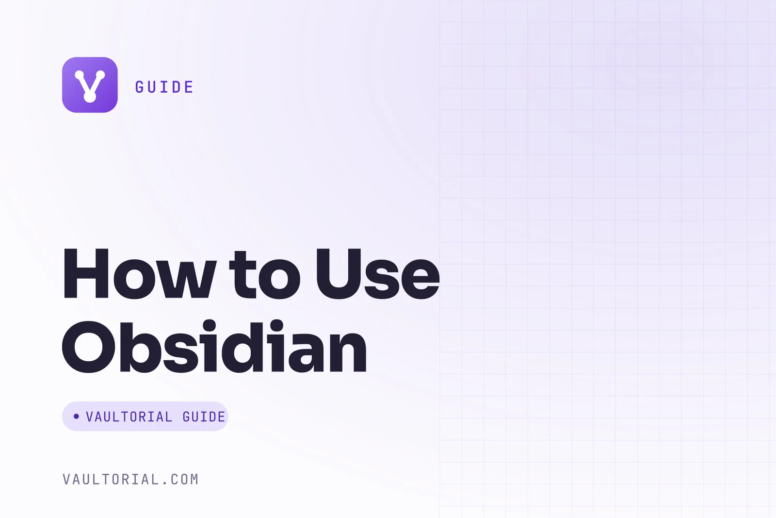 Obsidian app open on a vault with the file explorer, an example note and the graph view