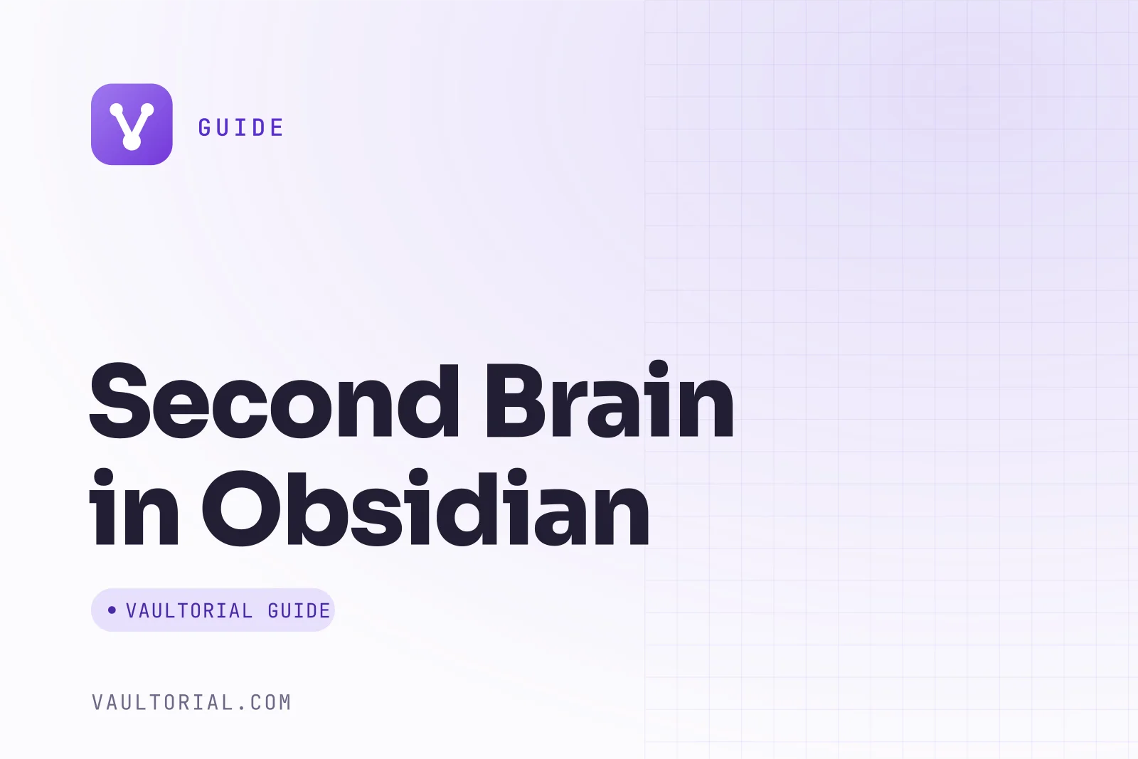 Obsidian vault organized as a second brain with PARA folders, a home note and the local graph open